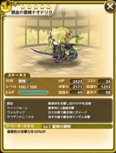 吸血の雷候テオドリク