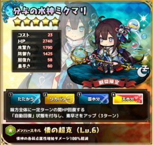 分与の水神ミクマリ