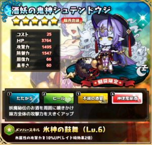 酒妖の鬼神シュテンドウジ