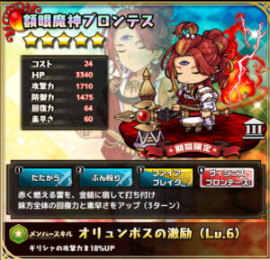 額眼魔人ブロンテス